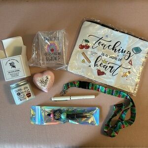 Teacher Appreciation Bundle with Box & Blank Card ❤️🍎  (7 Items)